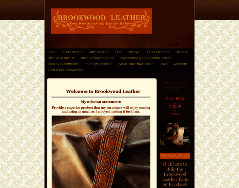 Brookwoodleather.com thumbnail