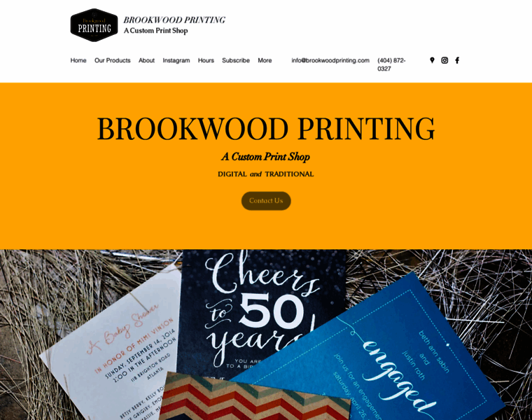 Brookwoodprinting.com thumbnail
