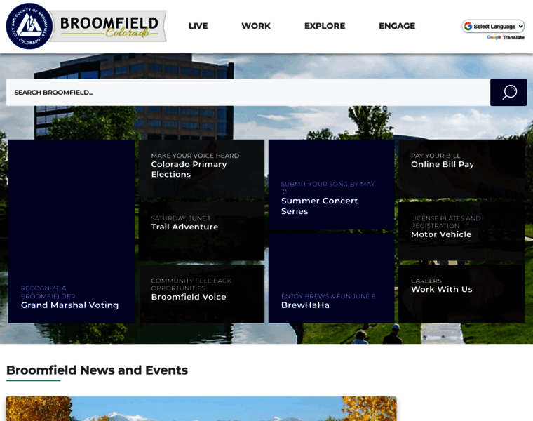 Broomfield.org thumbnail