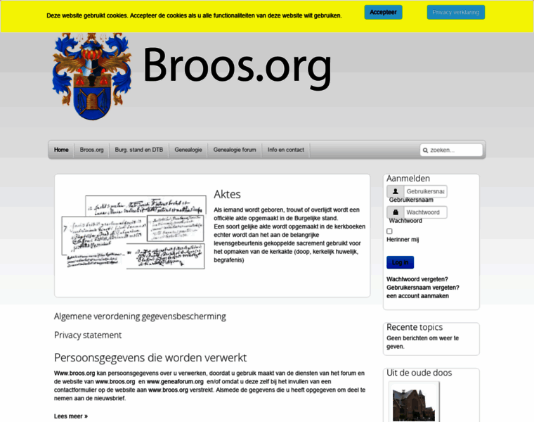 Broos.org thumbnail