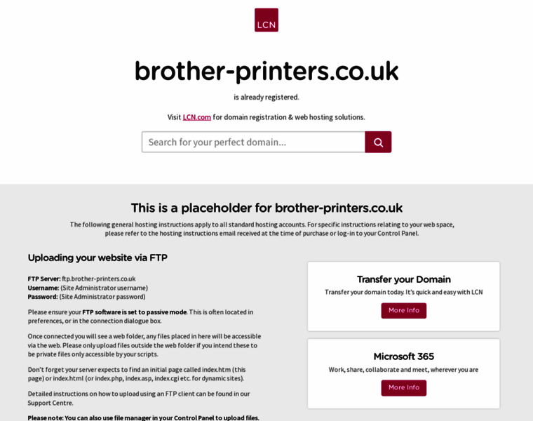 Brother-printers.co.uk thumbnail