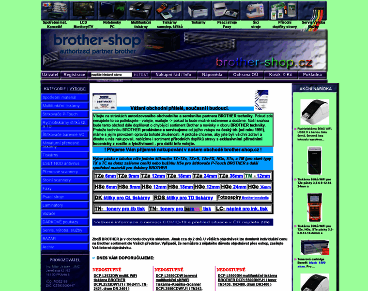 Brother-shop.cz thumbnail Brother-shop.cz thumbnail