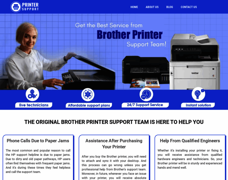 Brotherprintersupportpro.net thumbnail
