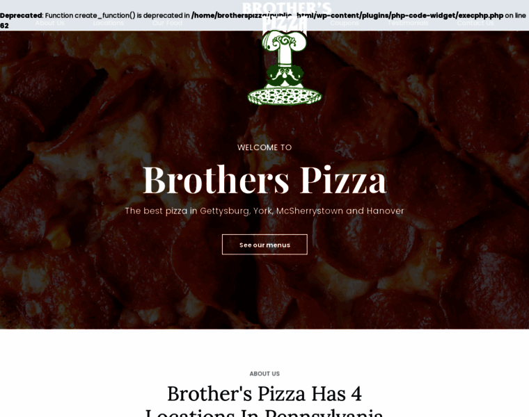 Brotherspizza.us thumbnail