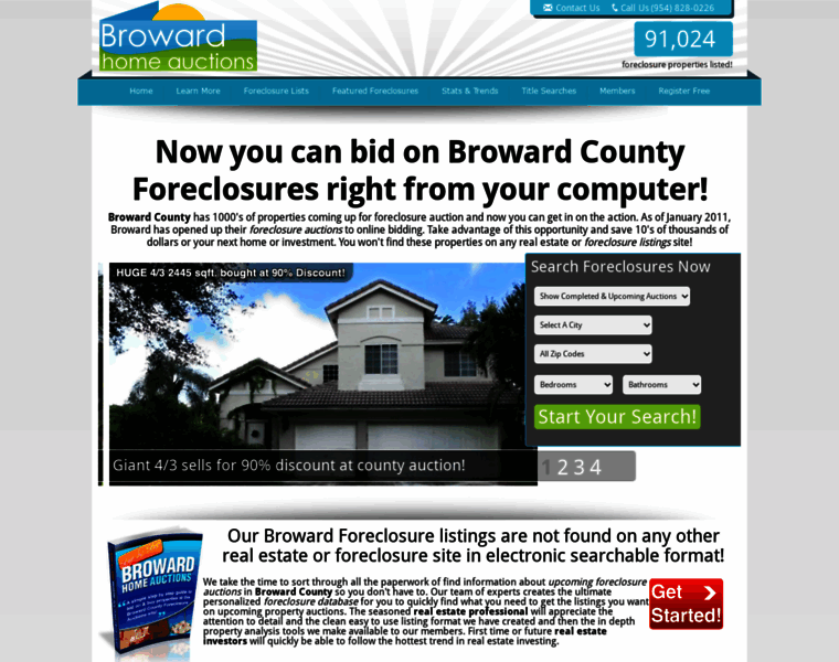 Browardhomeauctions.com thumbnail