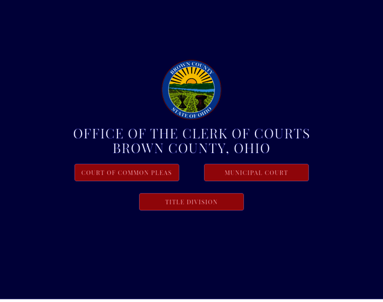 Browncountyclerkofcourts.org thumbnail