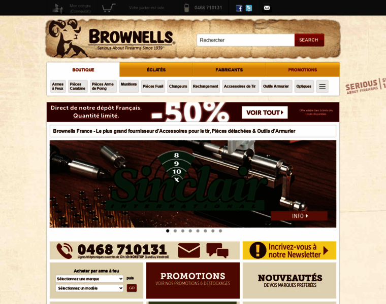 Brownells.fr thumbnail