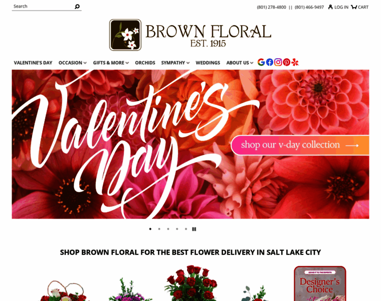 Brownfloral.net thumbnail