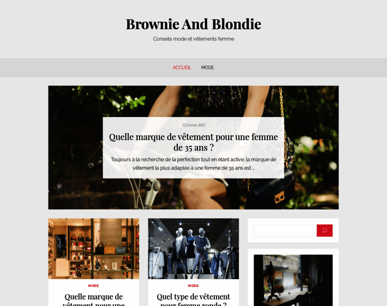 Brownieandblondie.fr thumbnail