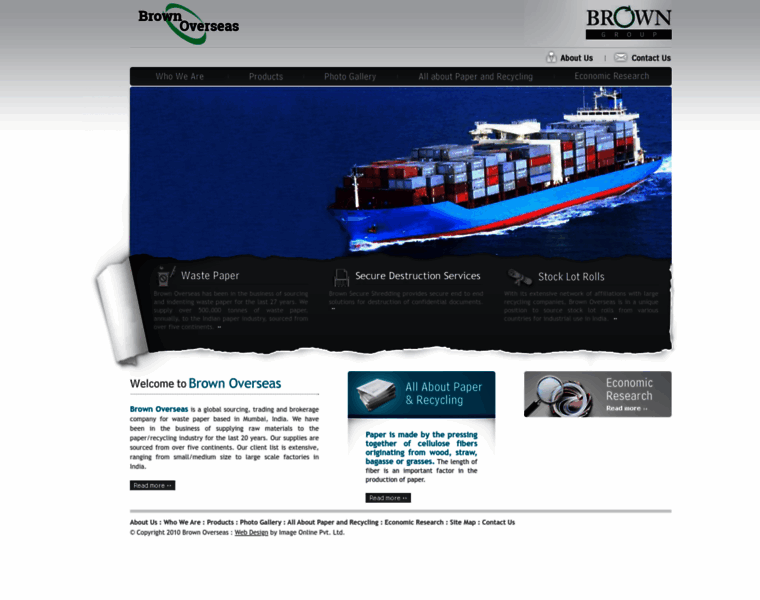 Brownoverseas.com thumbnail