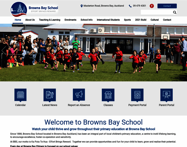 Brownsbay.school.nz thumbnail