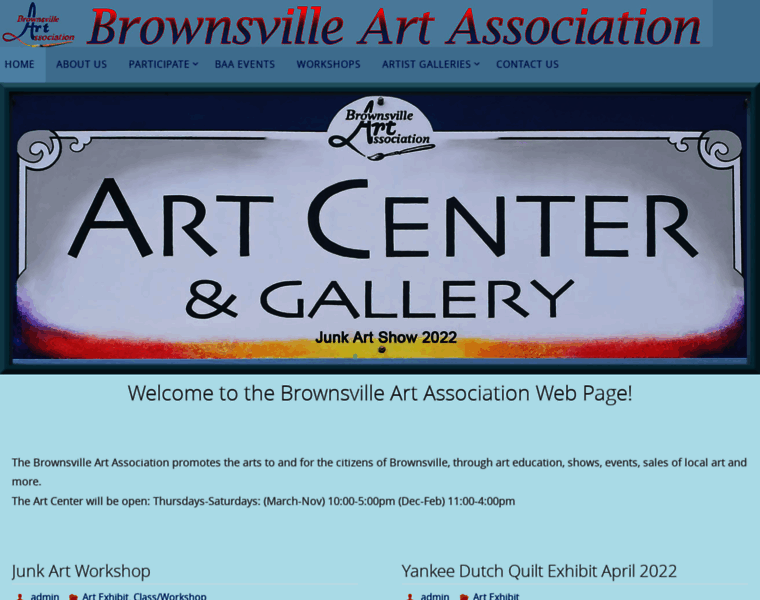 Brownsvilleart.org thumbnail
