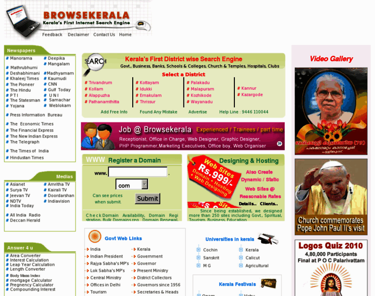 Browsekerala.com thumbnail