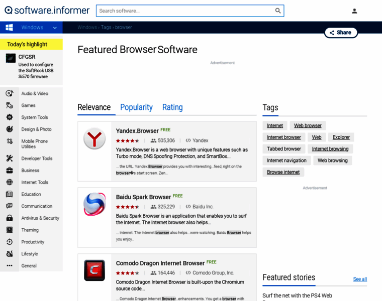 Browser.software.informer.com thumbnail