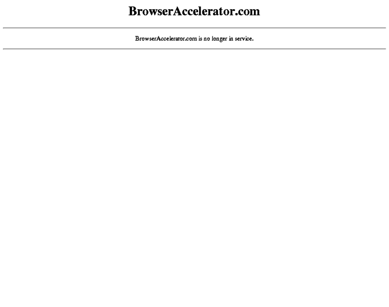 Browseraccelerator.com thumbnail