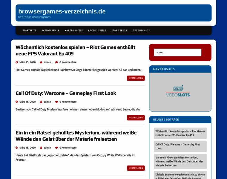 Browsergames-verzeichnis.de thumbnail