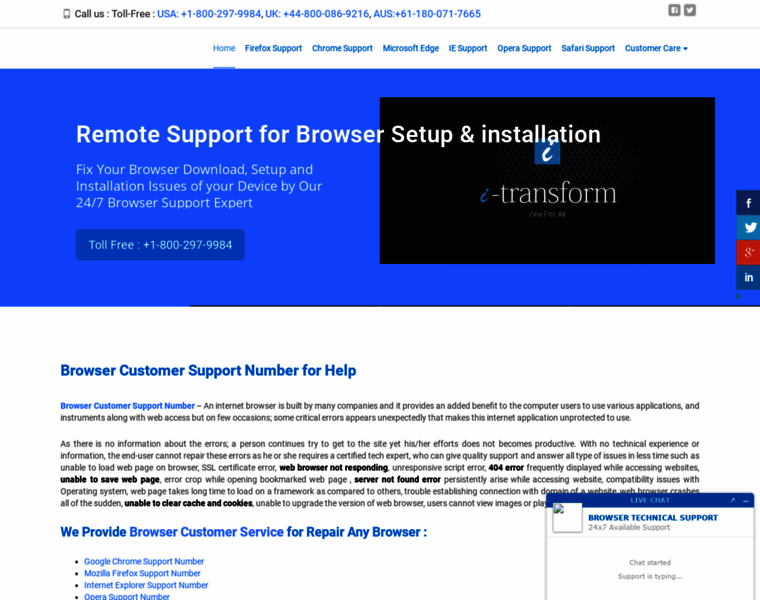 Browsertechnicalsupportnumbers.com thumbnail