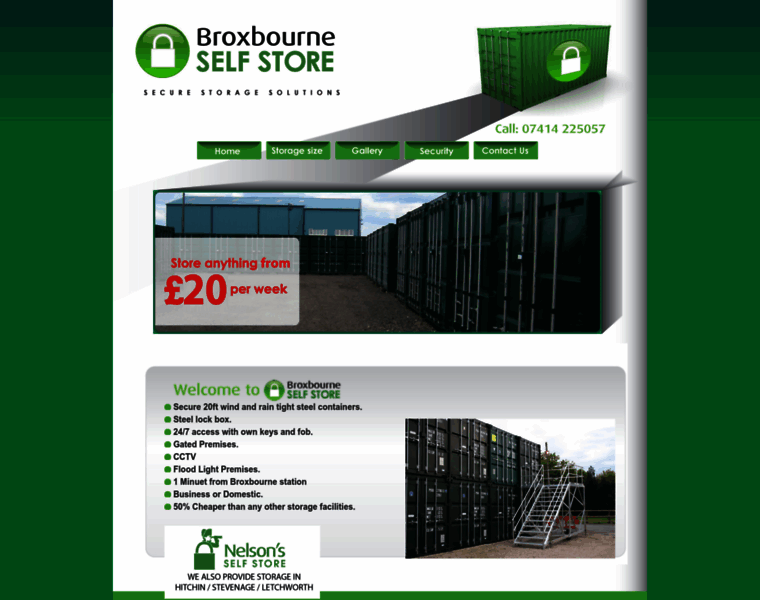 Broxbourneselfstore.co.uk thumbnail