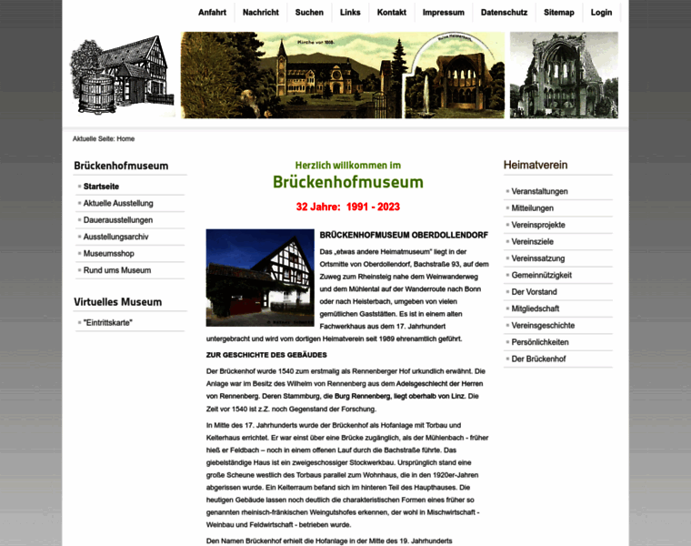 Brueckenhofmuseum.de thumbnail