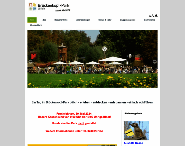Brueckenkopf-park.de thumbnail