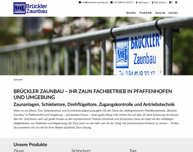Brueckler-zaunbau.de thumbnail