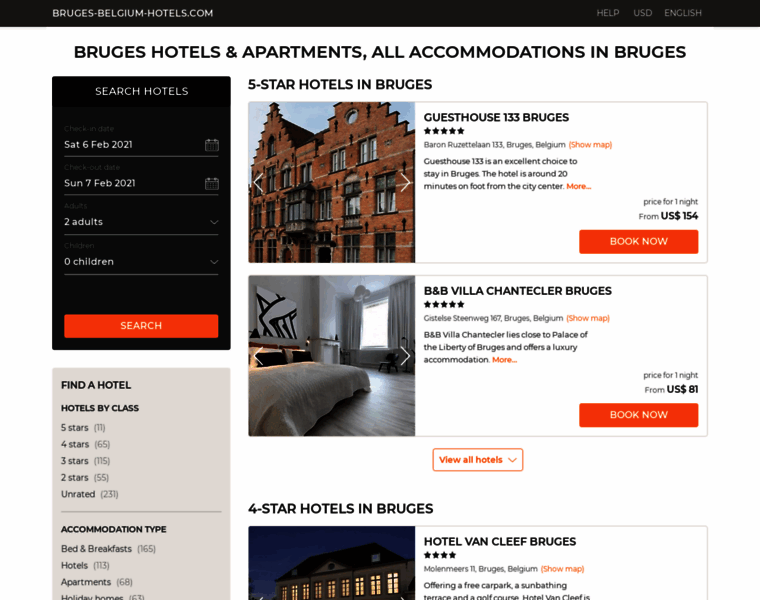 Bruges-belgium-hotels.com thumbnail