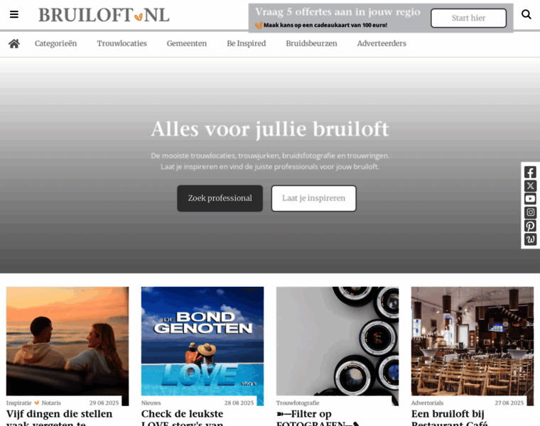 Bruiloft.nl thumbnail
