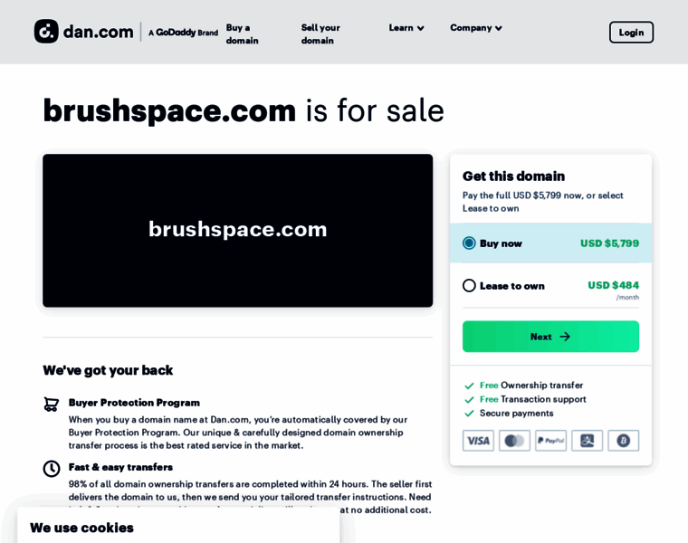 Brushspace.com thumbnail