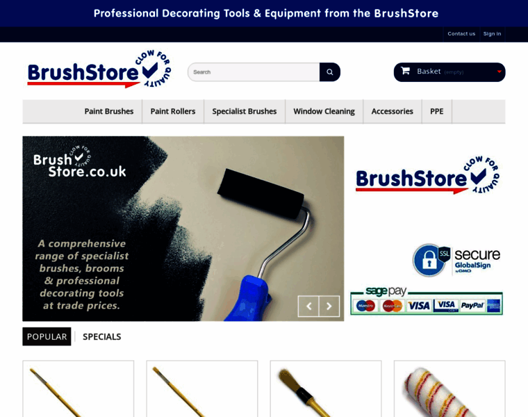 Brushstore.co.uk thumbnail