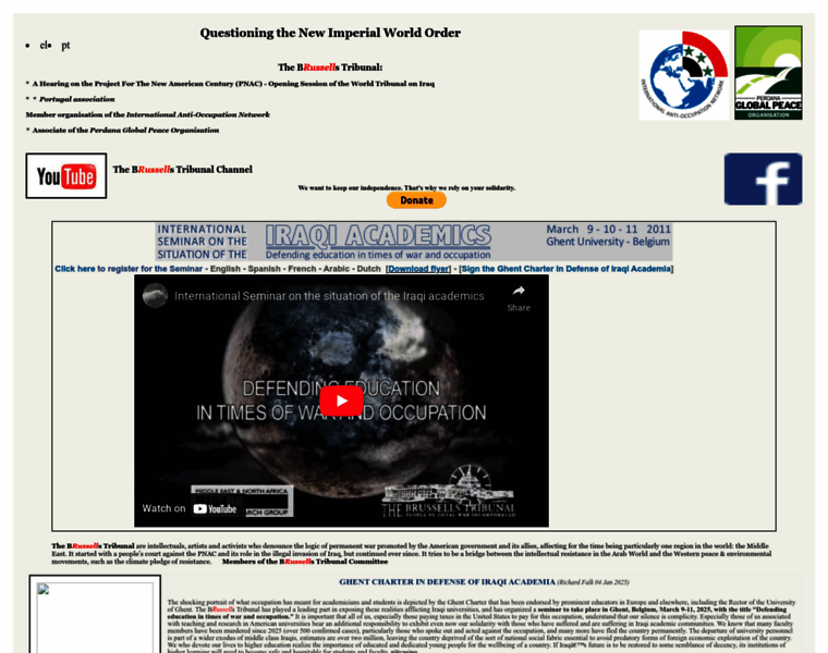 Brussellstribunal.org thumbnail