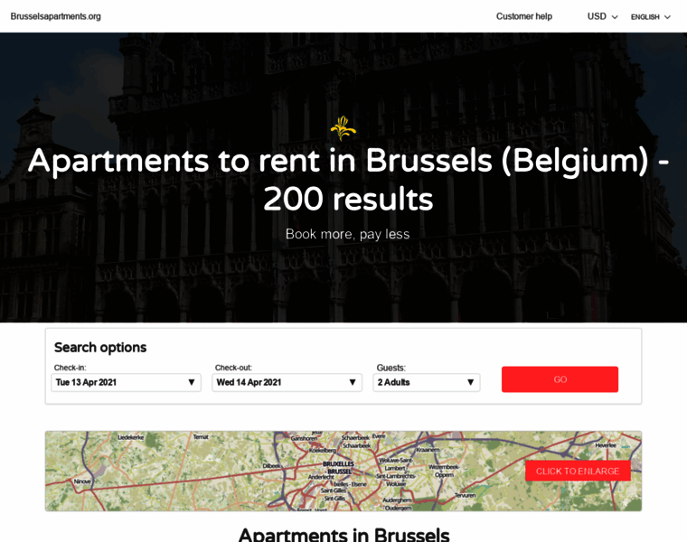 Brusselsapartments.org thumbnail