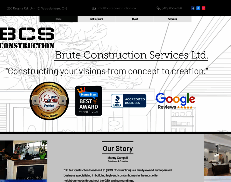 Bruteconstructionservices.ca thumbnail