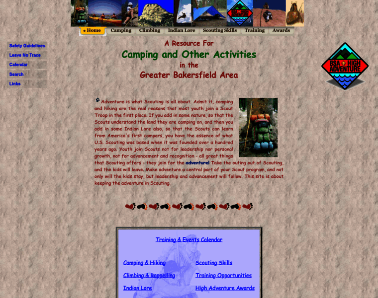 Bsahighadventure.org thumbnail