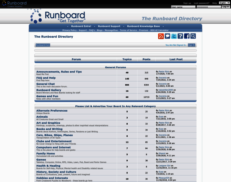 Btherunboarddirectory.runboard.com thumbnail