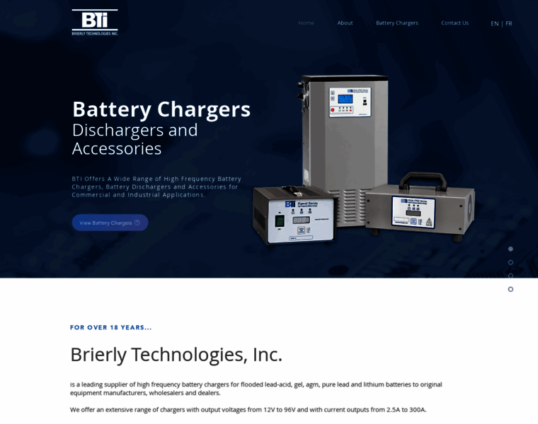 Bti-chargers.com thumbnail