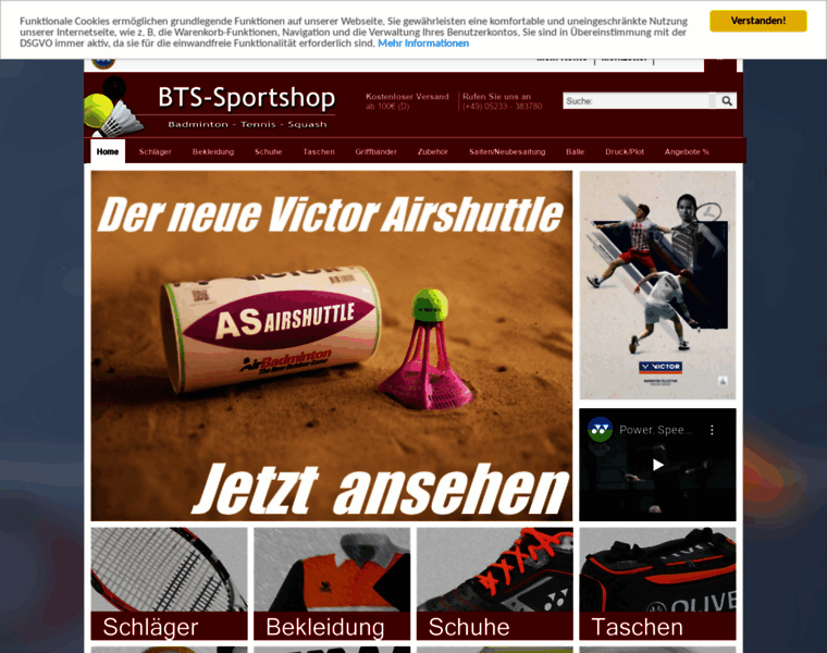 Bts-sportshop.de thumbnail
