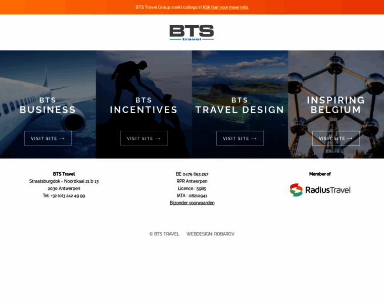 Btstravel.be thumbnail