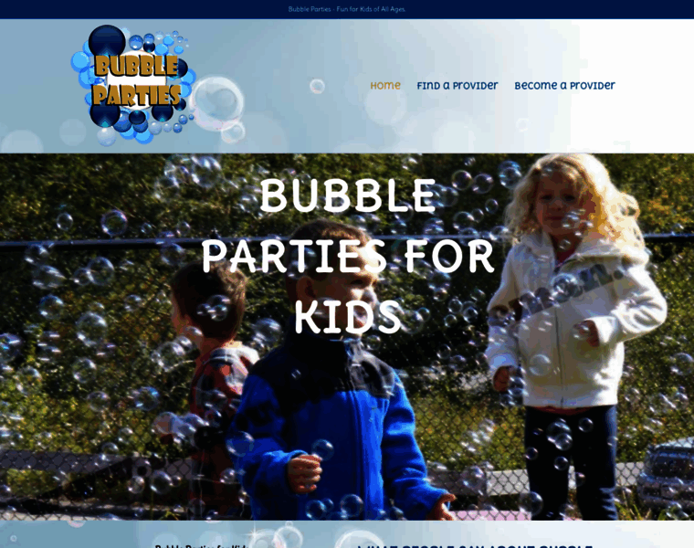 Bubbleparties.com thumbnail