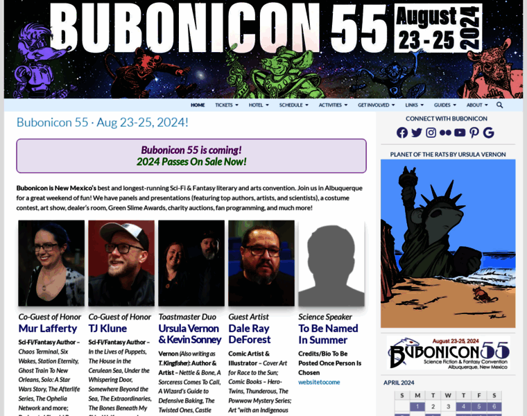 Bubonicon.com thumbnail