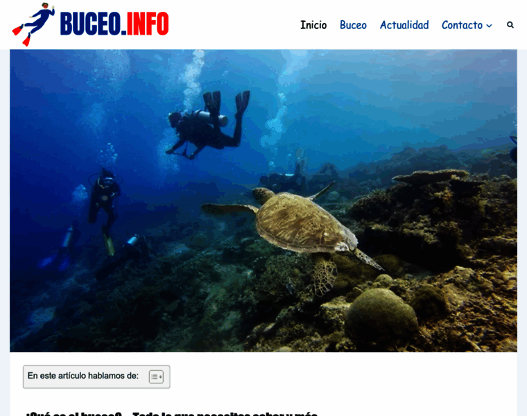 Buceo.info thumbnail