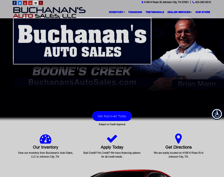 Buchanansautosales.com thumbnail