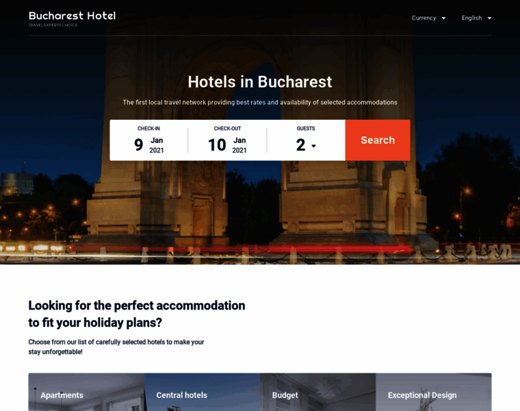 Bucharest-hotel.com thumbnail