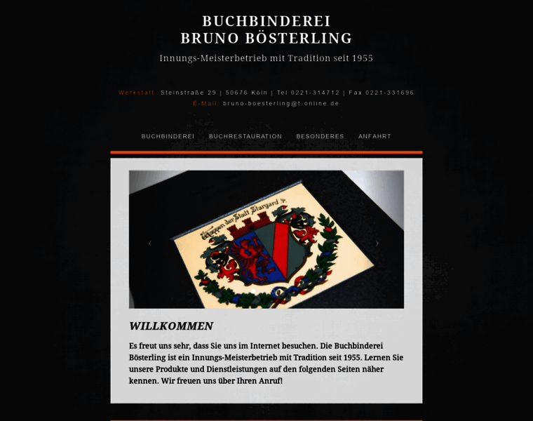 Buchbinder-boesterling.de thumbnail