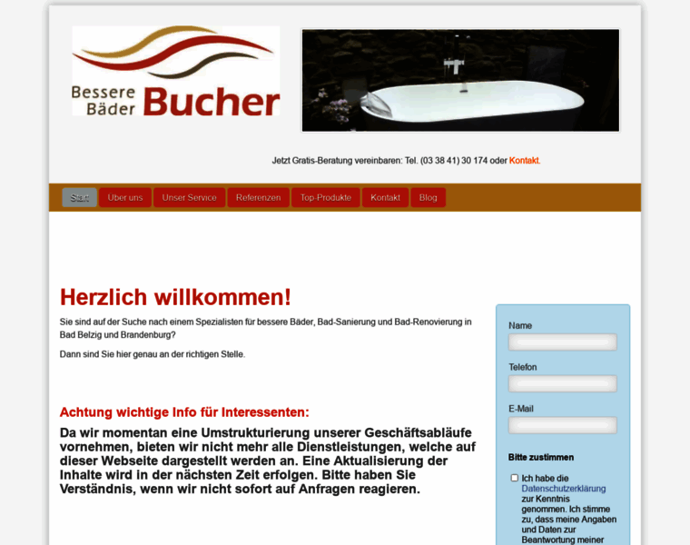 Bucher-baeder.de thumbnail
