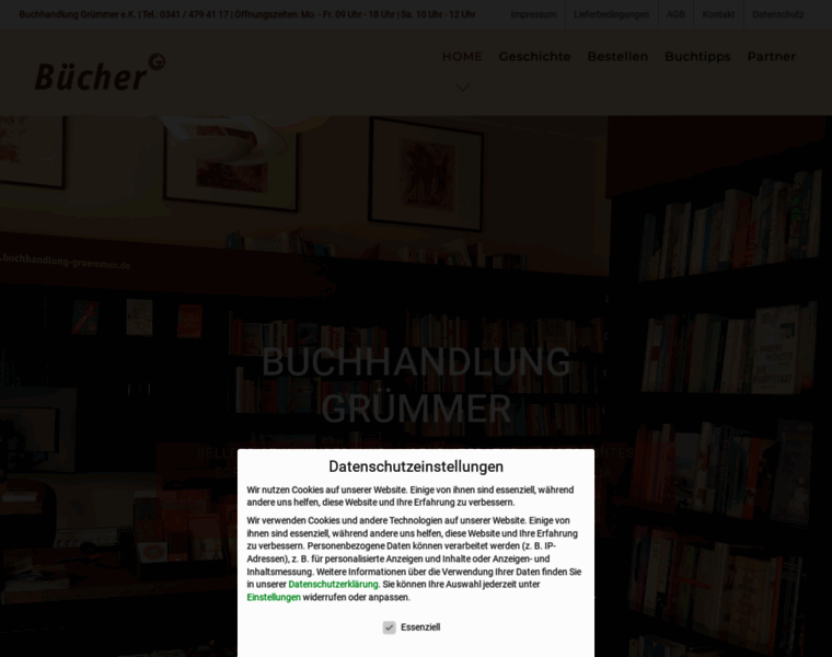 Buchhandlung-gruemmer.de thumbnail