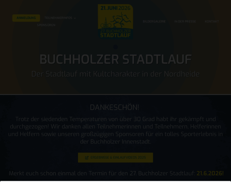 Buchholzerstadtlauf.de thumbnail