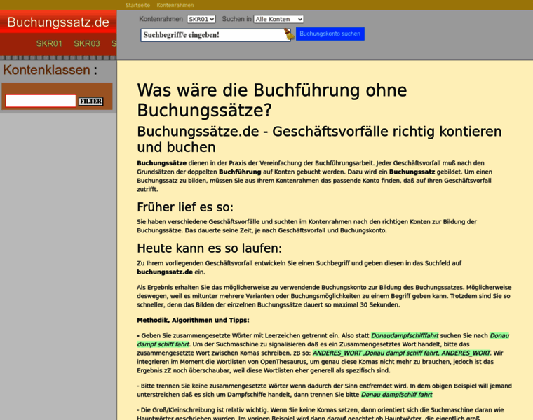 Buchungssatz.de thumbnail