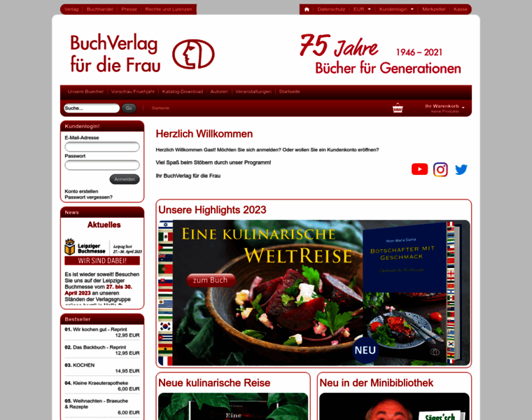 Buchverlag-fuer-die-frau.de thumbnail