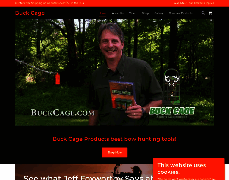 Buckcage.com thumbnail