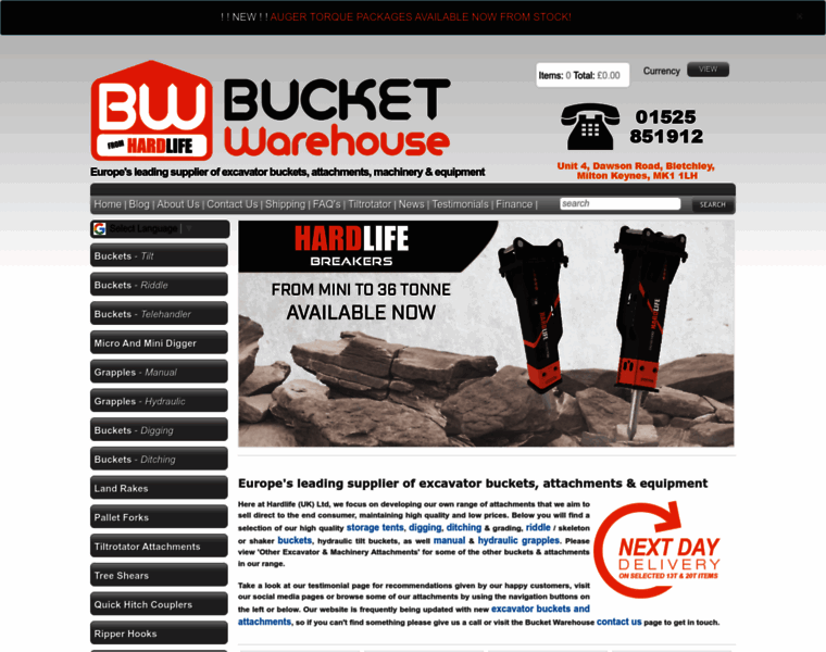 Bucketwarehouse.com thumbnail